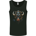 Cyberbull Cyborg Bull Steampunk Fantasy Cow Mens Vest Tank Top Black