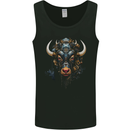 Cyberbull Cyborg Bull Steampunk Fantasy Cow Mens Vest Tank Top Black