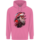 Cyberpunk Santa Claus Christmas Xmas Mens 80% Cotton Hoodie Azelea