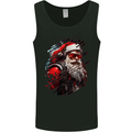 Cyberpunk Santa Claus Christmas Xmas Mens Vest Tank Top Black