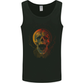 Cyberspace Skull Mens Vest Tank Top Black