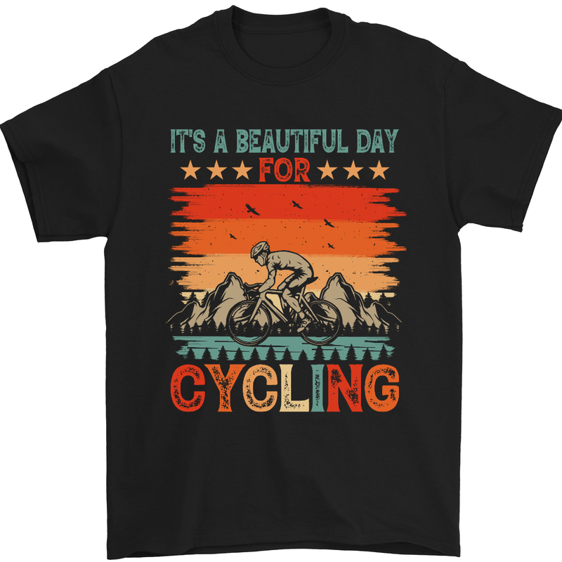 it's a beautiful day for cycling t - shirt