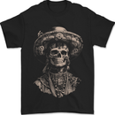 DOTD Day of the Dead Sugar Skull Mens T-Shirt 100% Cotton Black