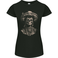 DOTD Day of the Dead Sugar Skull Womens Petite Cut T-Shirt Black