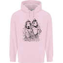 Dachshund Beer Funny Oktoberfest Dog Mens 80% Cotton Hoodie Light Pink