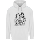 Dachshund Beer Funny Oktoberfest Dog Mens 80% Cotton Hoodie White