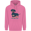 Dachshund Dog Childrens Kids Hoodie Azalea