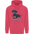 Dachshund Dog Childrens Kids Hoodie Heliconia