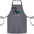 Dachshund Dog Cotton Apron 100% Organic Steel