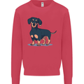 Dachshund Dog Kids Sweatshirt Jumper Heliconia