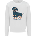 Dachshund Dog Kids Sweatshirt Jumper White