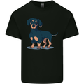 Dachshund Dog Kids T-Shirt Childrens Black