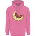 Dachshund Dog Moon Childrens Kids Hoodie Azalea