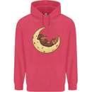Dachshund Dog Moon Childrens Kids Hoodie Heliconia