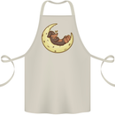 Dachshund Dog Moon Cotton Apron 100% Organic Natural