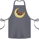 Dachshund Dog Moon Cotton Apron 100% Organic Steel