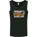 Dachshund Funny Hotdog Sausage Dog Mens Vest Tank Top Black