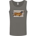 Dachshund Funny Hotdog Sausage Dog Mens Vest Tank Top Charcoal