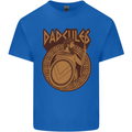 Dadcules Funny Fathers Day Gym Kids T-Shirt Childrens Royal Blue