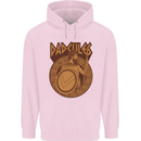 Dadcules Funny Fathers Day Gym Mens 80% Cotton Hoodie Light Pink