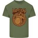 Dadcules Funny Fathers Day Gym Mens Cotton T-Shirt Tee Top Military Green