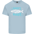 Daddys Fishing Buddy Funny Fisherman Kids T-Shirt Childrens Light Blue