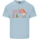 Daddys Princess Funny Unicorn Teddy Bear Kids T-Shirt Childrens Light Blue
