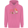 Daddys Princess Funny Unicorn Teddy Bear Mens 80% Cotton Hoodie Azelea