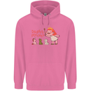 Daddys Princess Funny Unicorn Teddy Bear Mens 80% Cotton Hoodie Azelea