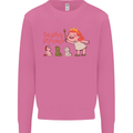 Daddys Princess Funny Unicorn Teddy Bear Mens Sweatshirt Jumper Azalea