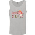 Daddys Princess Funny Unicorn Teddy Bear Mens Vest Tank Top Sports Grey