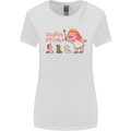 Daddys Princess Funny Unicorn Teddy Bear Womens Wider Cut T-Shirt White