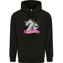 Dadicorn Funny Fathers Day Unicorn Childrens Kids Hoodie Black