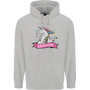 Dadicorn Funny Fathers Day Unicorn Childrens Kids Hoodie Sports Grey