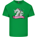 Dadicorn Funny Fathers Day Unicorn Kids T-Shirt Childrens Irish Green