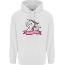 Dadicorn Funny Fathers Day Unicorn Mens 80% Cotton Hoodie White
