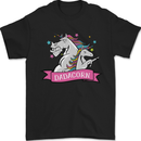Dadicorn Funny Fathers Day Unicorn Mens T-Shirt 100% Cotton Black