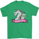 Dadicorn Funny Fathers Day Unicorn Mens T-Shirt 100% Cotton Irish Green