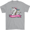 Dadicorn Funny Fathers Day Unicorn Mens T-Shirt 100% Cotton Sports Grey