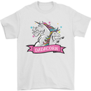 Dadicorn Funny Fathers Day Unicorn Mens T-Shirt 100% Cotton White