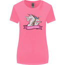 Dadicorn Funny Fathers Day Unicorn Womens Wider Cut T-Shirt Azalea