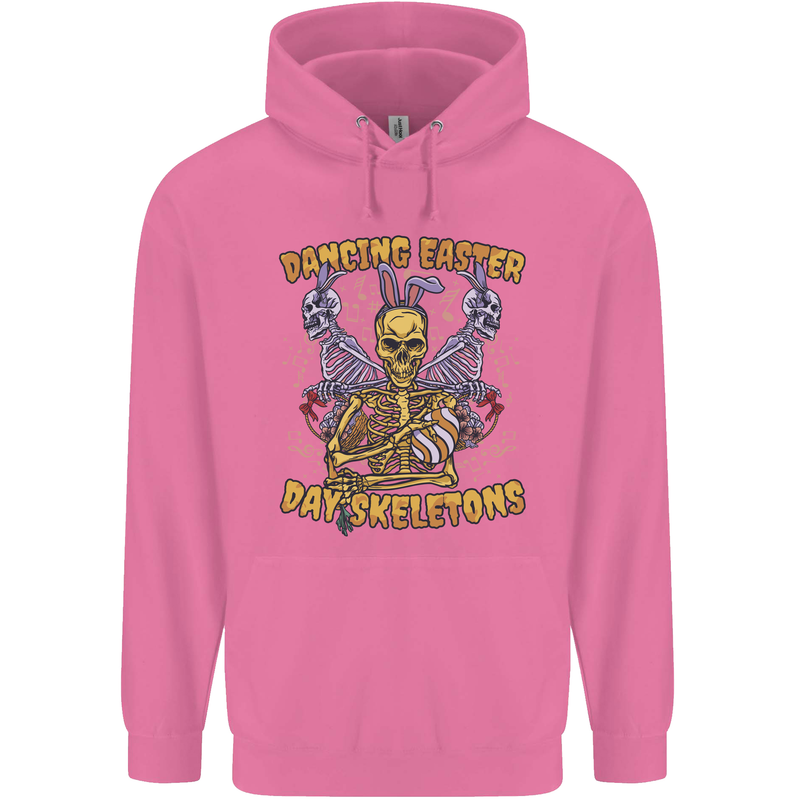 Dancing Easter Day Skeletons Skulls Childrens Kids Hoodie Azalea