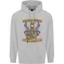 Dancing Easter Day Skeletons Skulls Mens 80% Cotton Hoodie Sports Grey