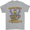 Dancing Easter Day Skeletons Skulls Mens T-Shirt 100% Cotton Sports Grey