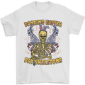Dancing Easter Day Skeletons Skulls Mens T-Shirt 100% Cotton White