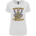 Dancing Easter Day Skeletons Skulls Womens Wider Cut T-Shirt White