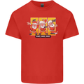 Dancing Santa Funny Christmas Dance Xmas Kids T-Shirt Childrens Red