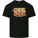 Dancing Santa Funny Christmas Dance Xmas Mens Cotton T-Shirt Tee Top Black
