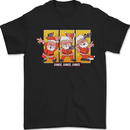 Dancing Santa Funny Christmas Dance Xmas Mens T-Shirt 100% Cotton Black