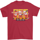 Dancing Santa Funny Christmas Dance Xmas Mens T-Shirt 100% Cotton Red